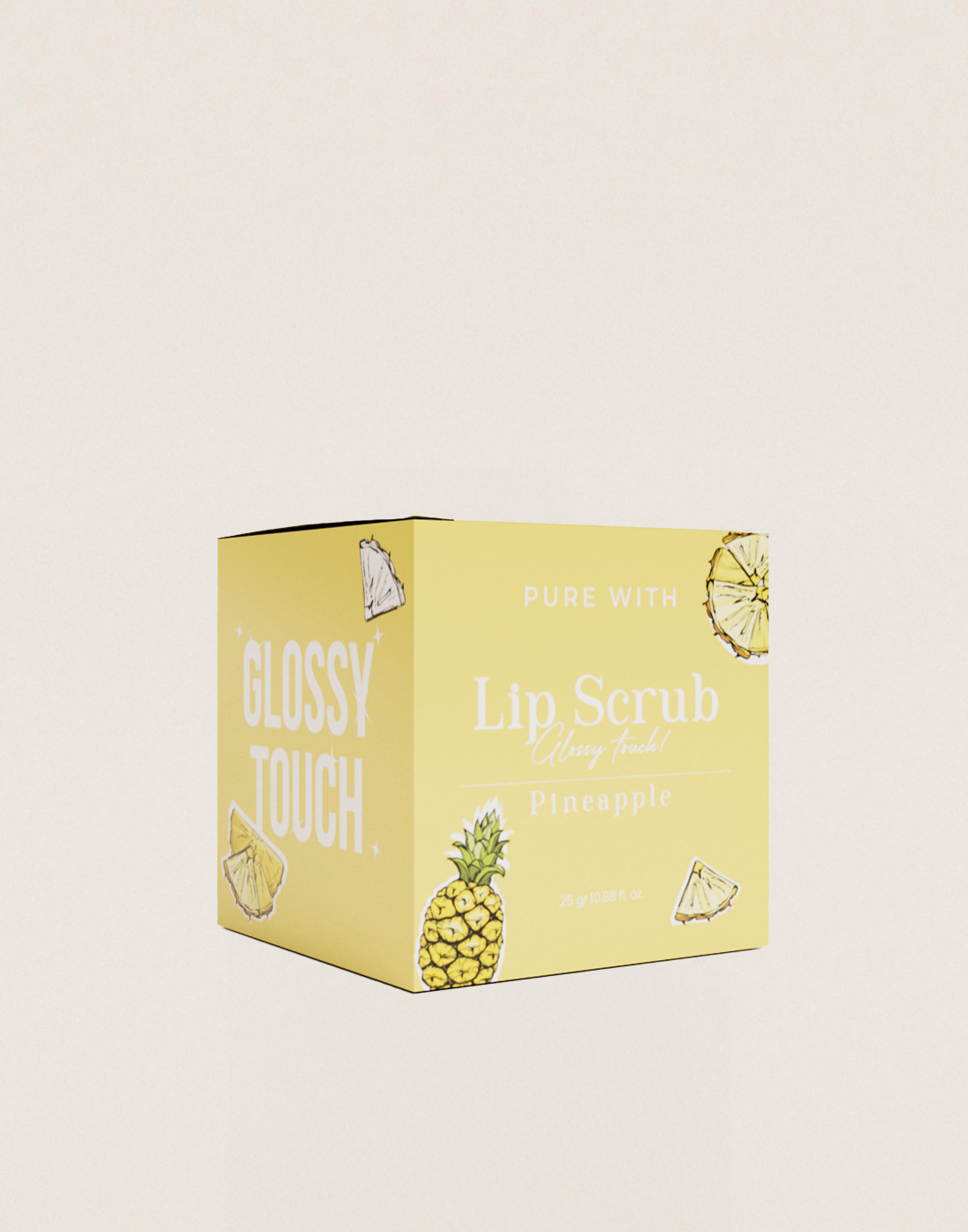 PureWith Ananas Aromalı Lip Scrub - Yumuşatıcı ve Ferahlatıcı Dudak Peelingi