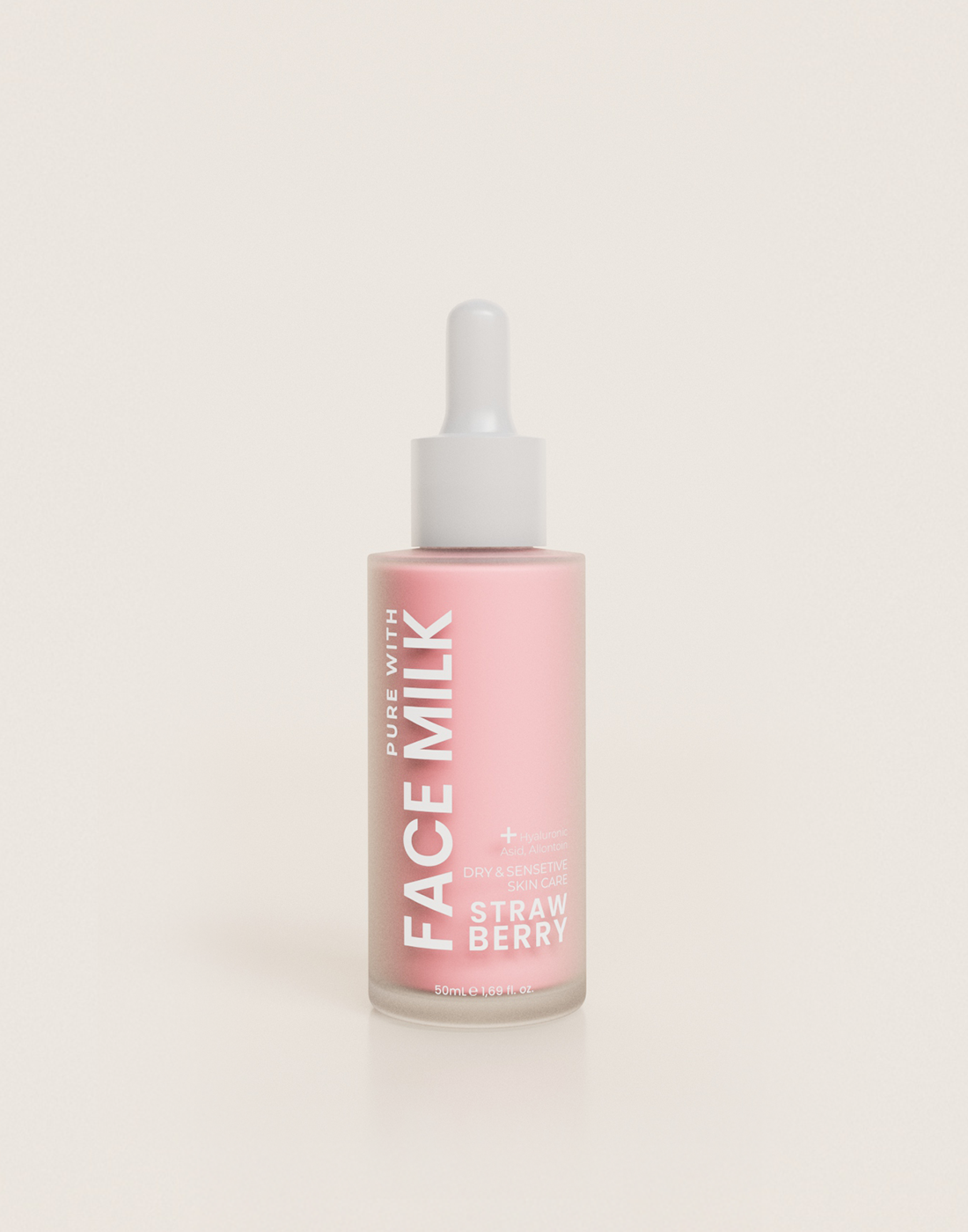 Strawberry Face Milk – Kuru ve Hassas Ciltler İçin Yoğun Nemlendirici Yüz Sütü
