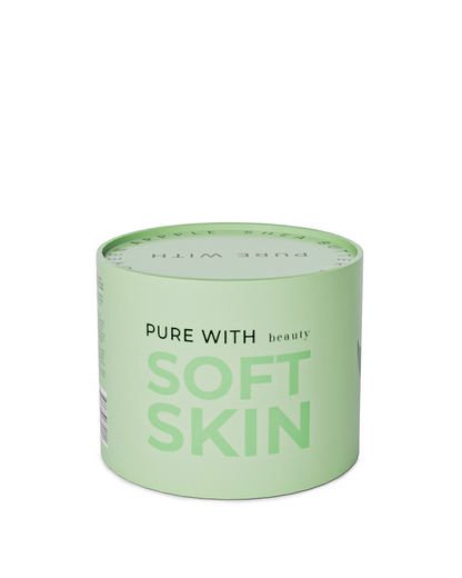 Yeşil Elma Peeling, Doğal Shea ve Hindistan Cevizi Yağı | Arındırıcı ve Yenileyici 280g