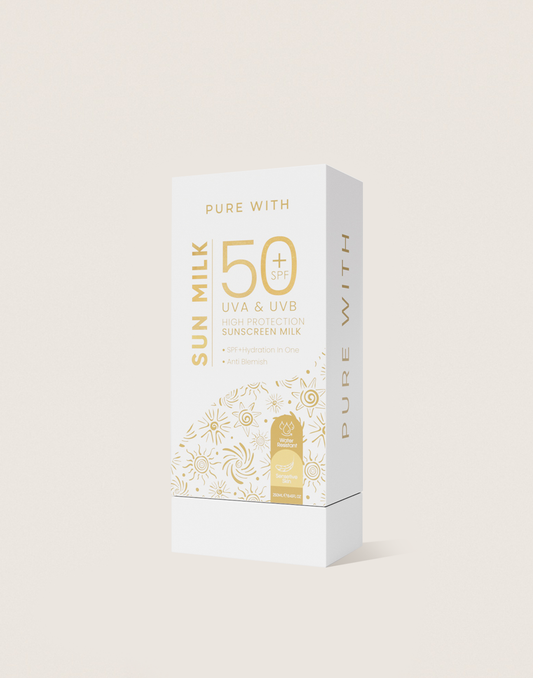 PureWith 50 SPF+ Güneş Kremi - Yüksek Koruma ve Nemlendirici Etki
